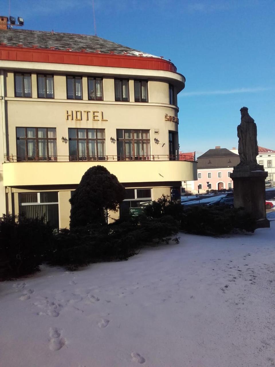 Hotel Srejber Červený Kostelec Екстериор снимка